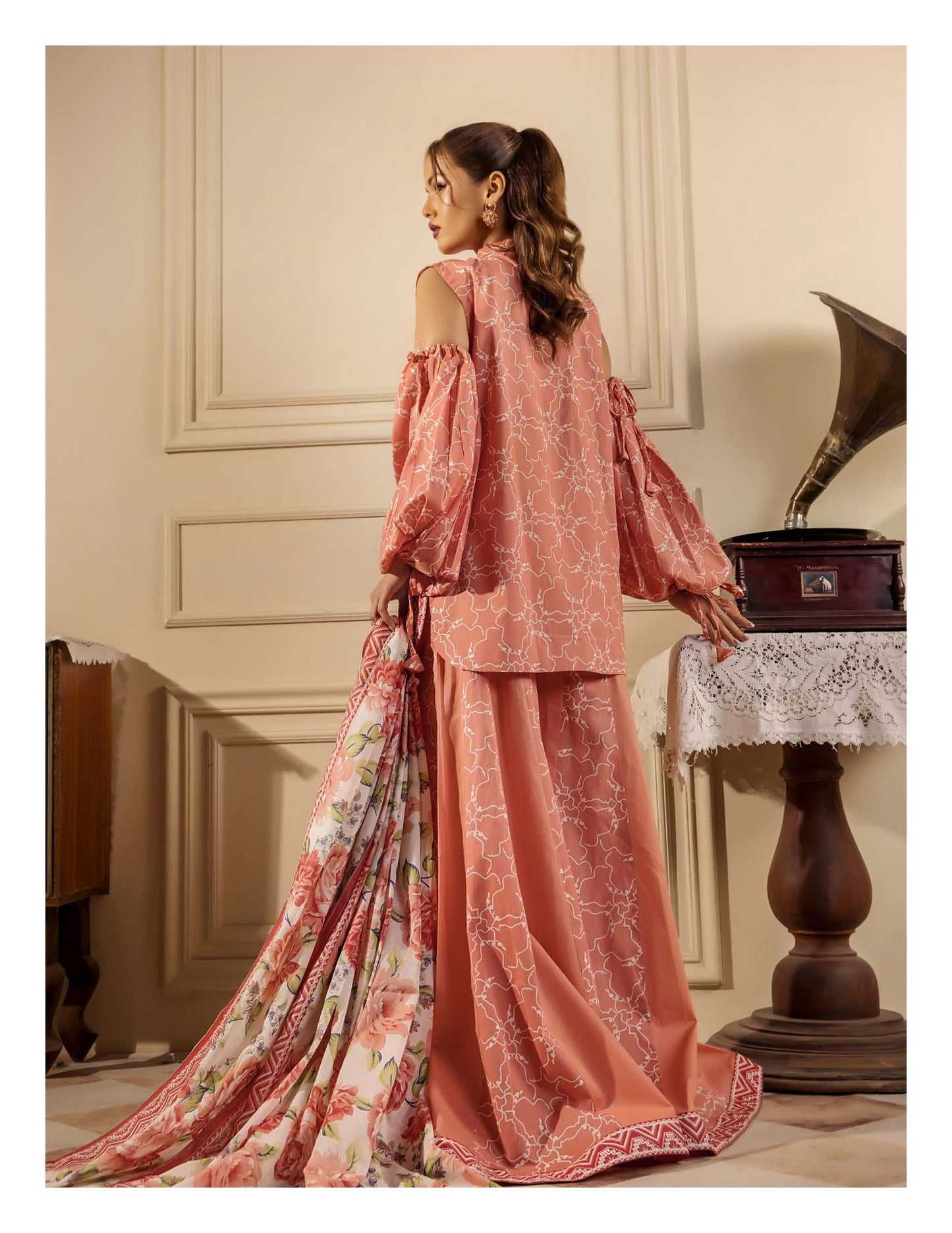PARAHA UNSTITCHED 3 PIECE PRINTED LAWN COLLECTION VOL-24