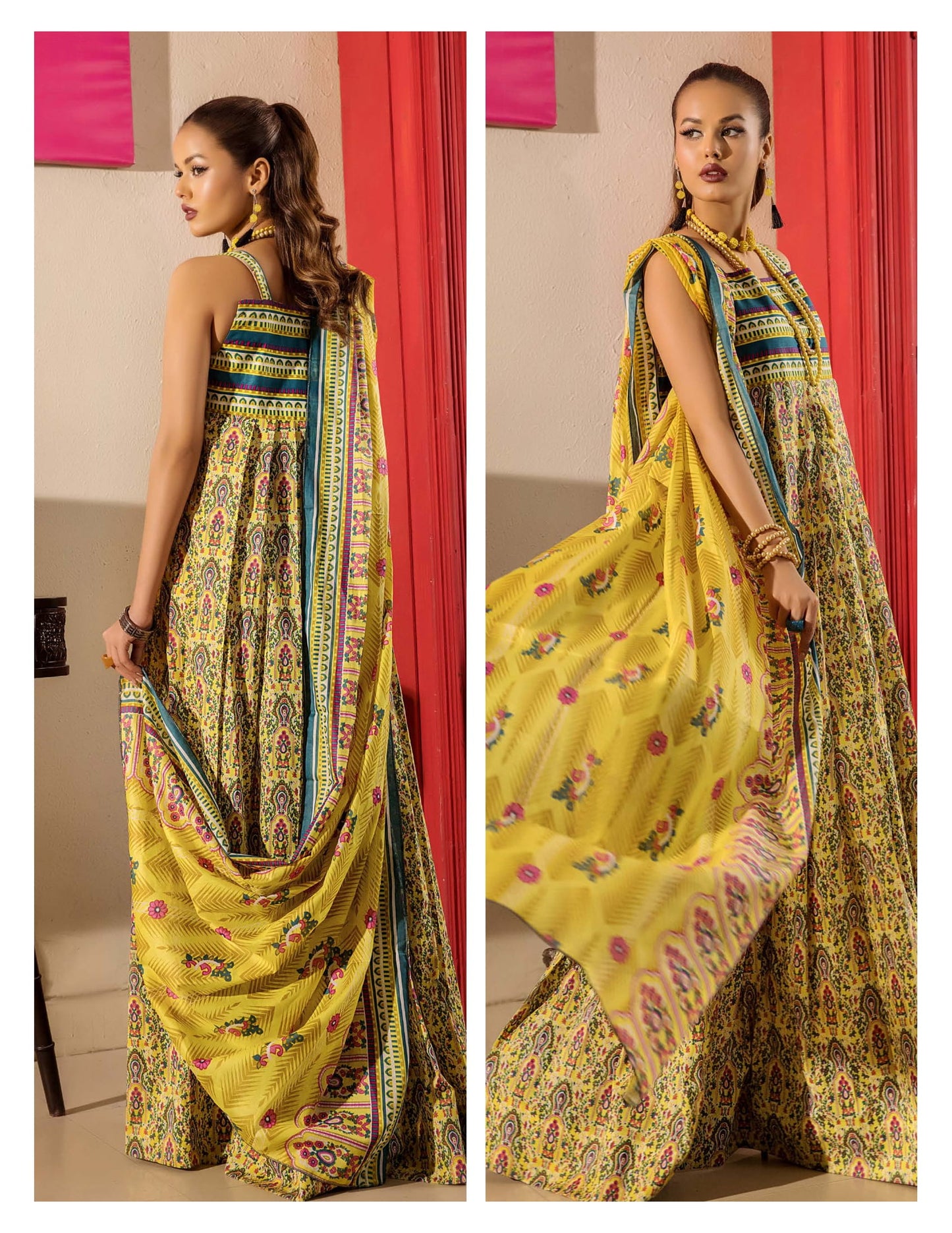 PARAHA UNSTITCHED 3 PIECE PRINTED LAWN COLLECTION VOL-24