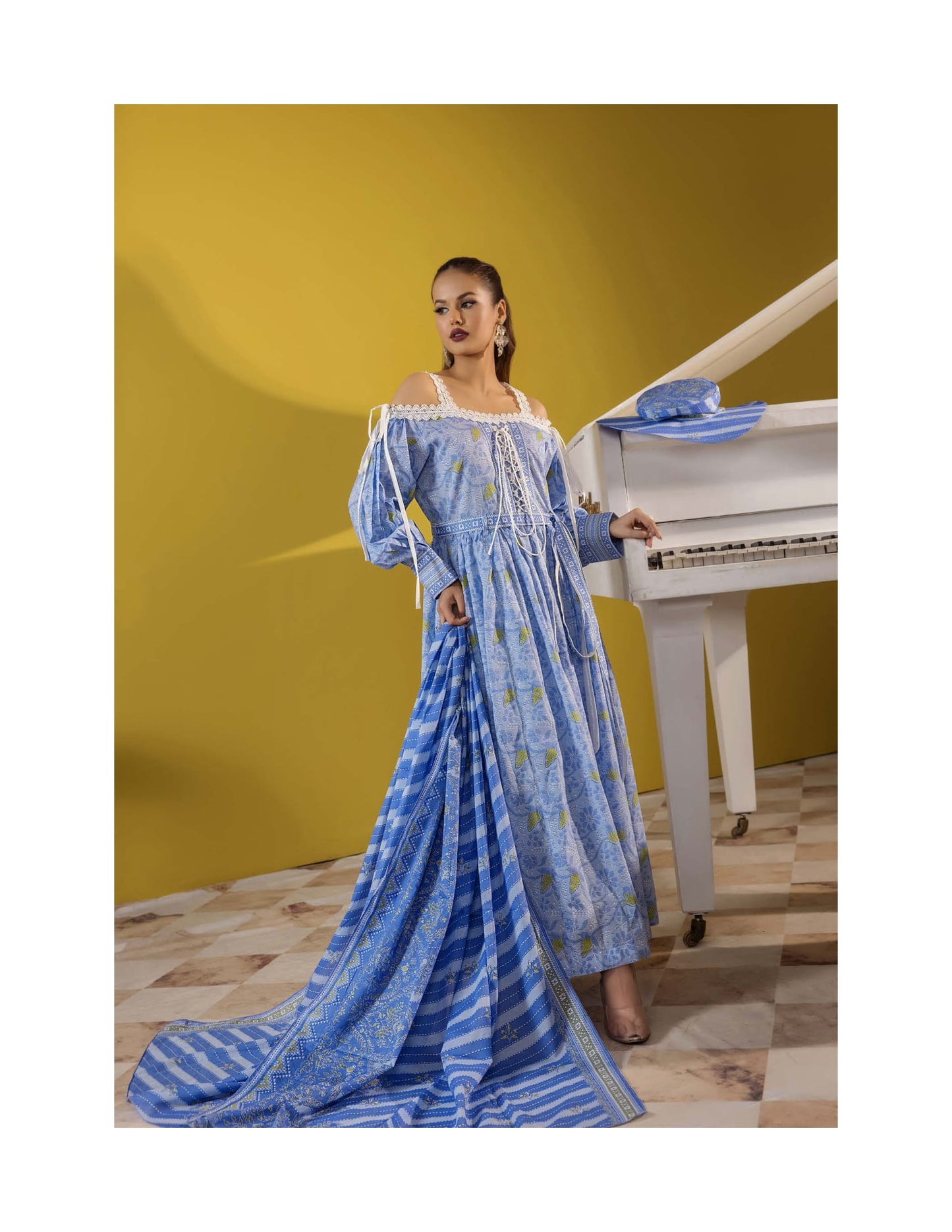 PARAHA UNSTITCHED 3 PIECE PRINTED LAWN COLLECTION VOL-24