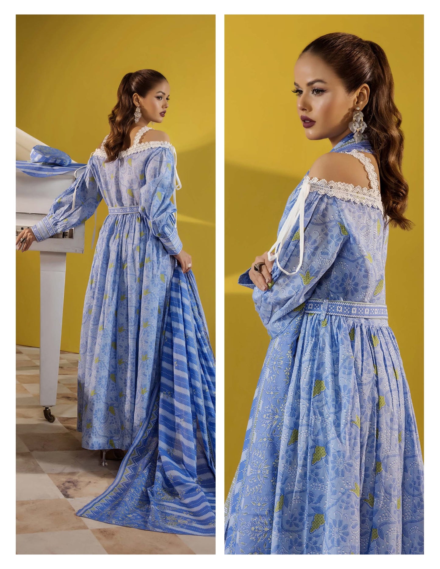 PARAHA UNSTITCHED 3 PIECE PRINTED LAWN COLLECTION VOL-24