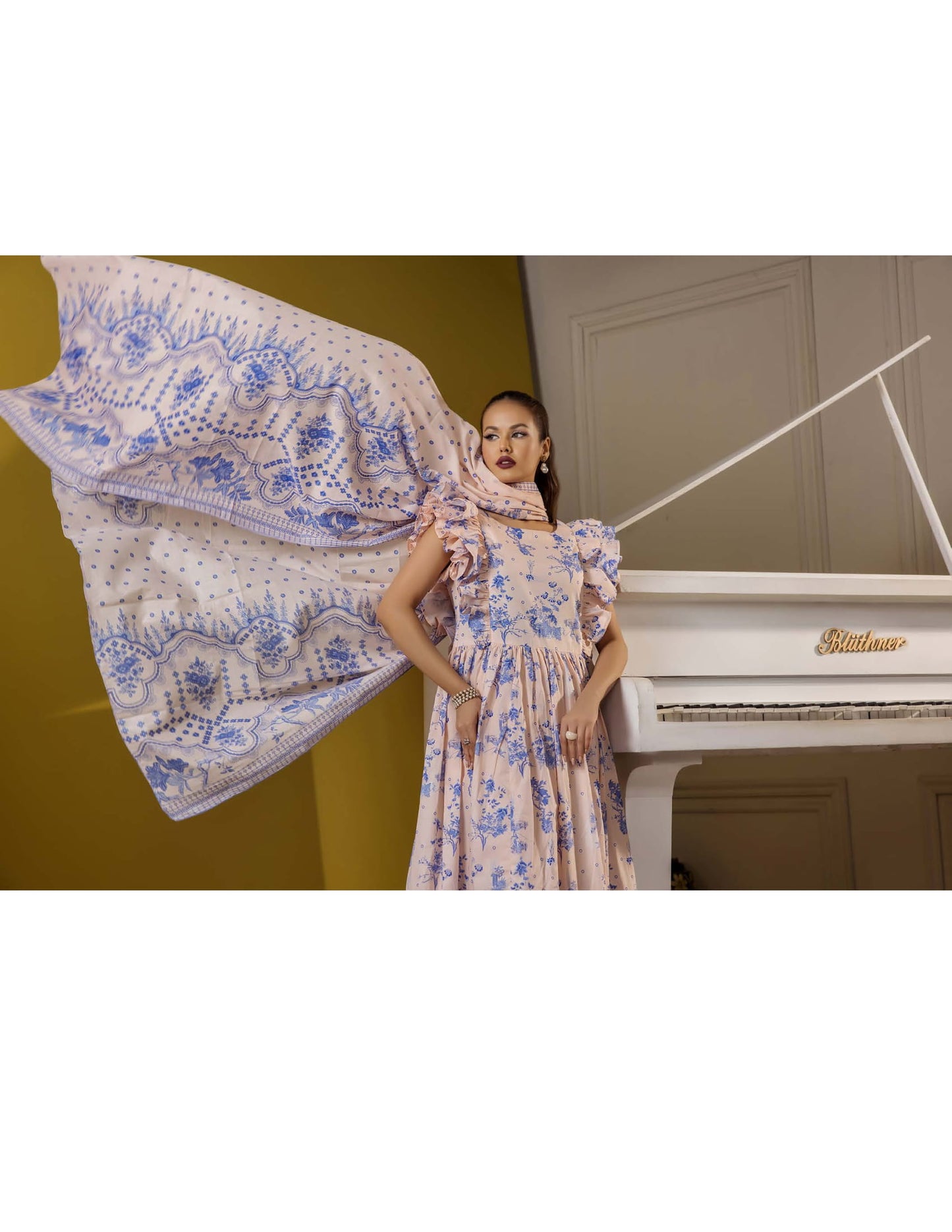 PARAHA UNSTITCHED 3 PIECE PRINTED LAWN COLLECTION VOL-24
