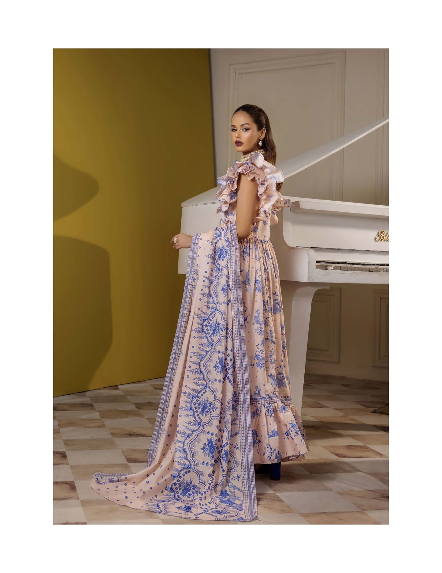 PARAHA UNSTITCHED 3 PIECE PRINTED LAWN COLLECTION VOL-24