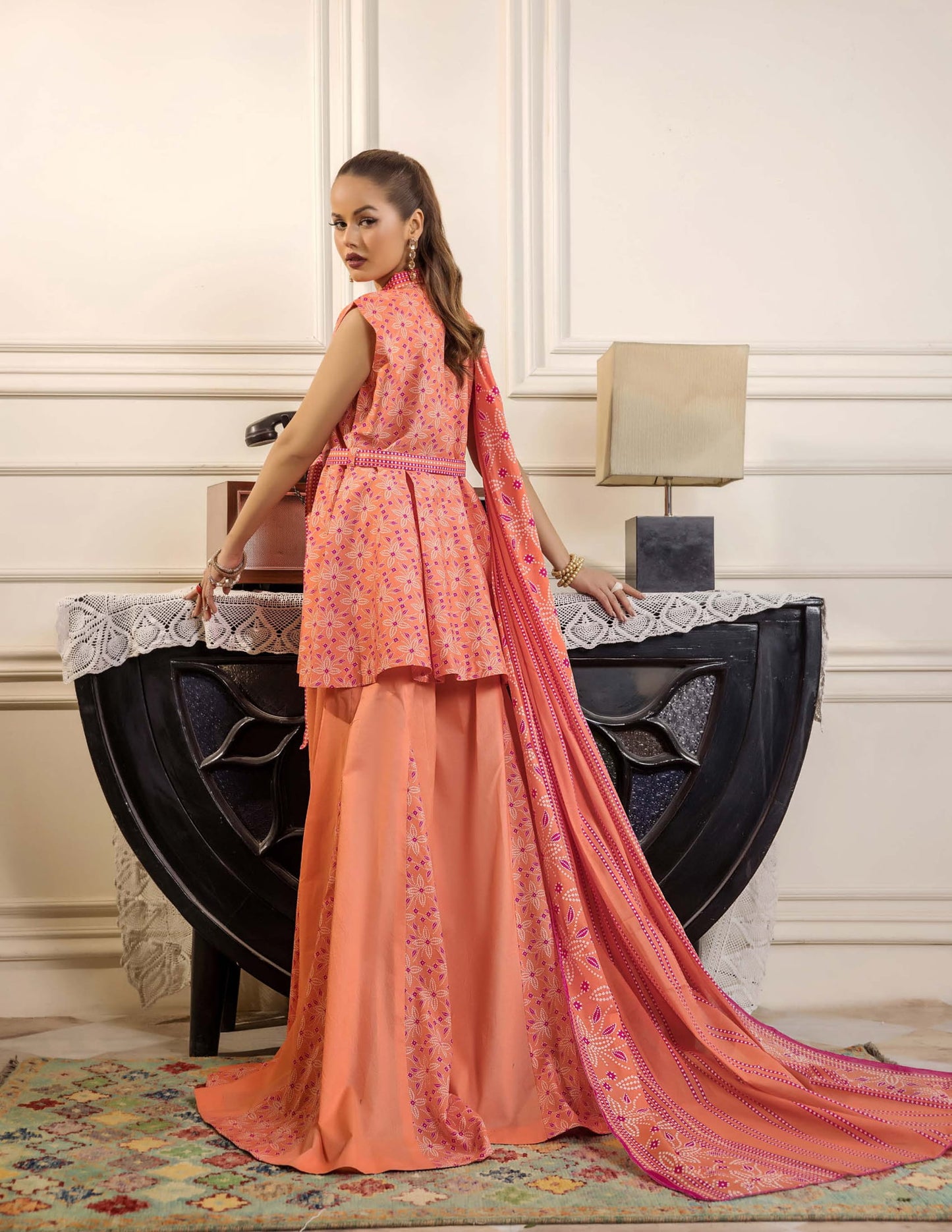 PARAHA UNSTITCHED 3 PIECE PRINTED LAWN COLLECTION VOL-24