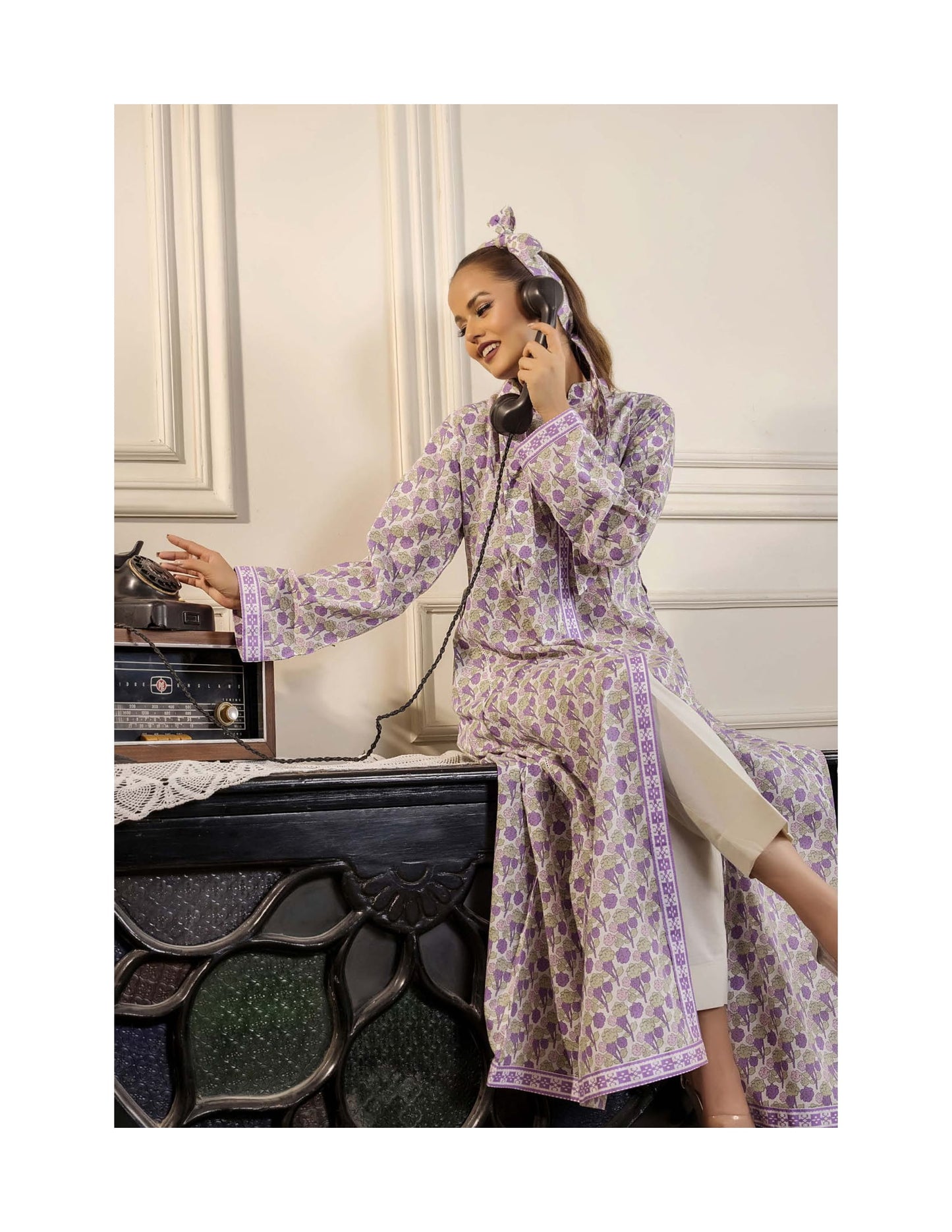 PARAHA UNSTITCHED 3 PIECE PRINTED LAWN COLLECTION VOL-24