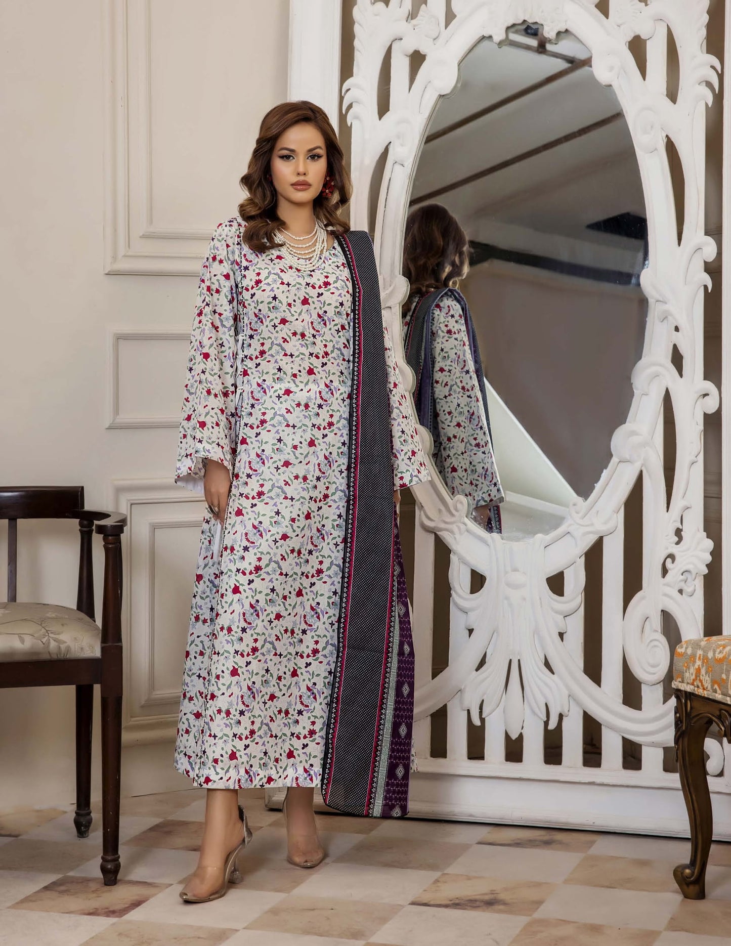 PARAHA UNSTITCHED 3 PIECE PRINTED LAWN COLLECTION VOL-24