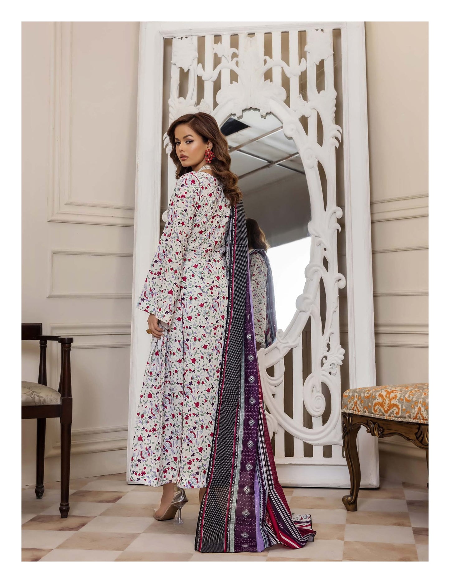 PARAHA UNSTITCHED 3 PIECE PRINTED LAWN COLLECTION VOL-24