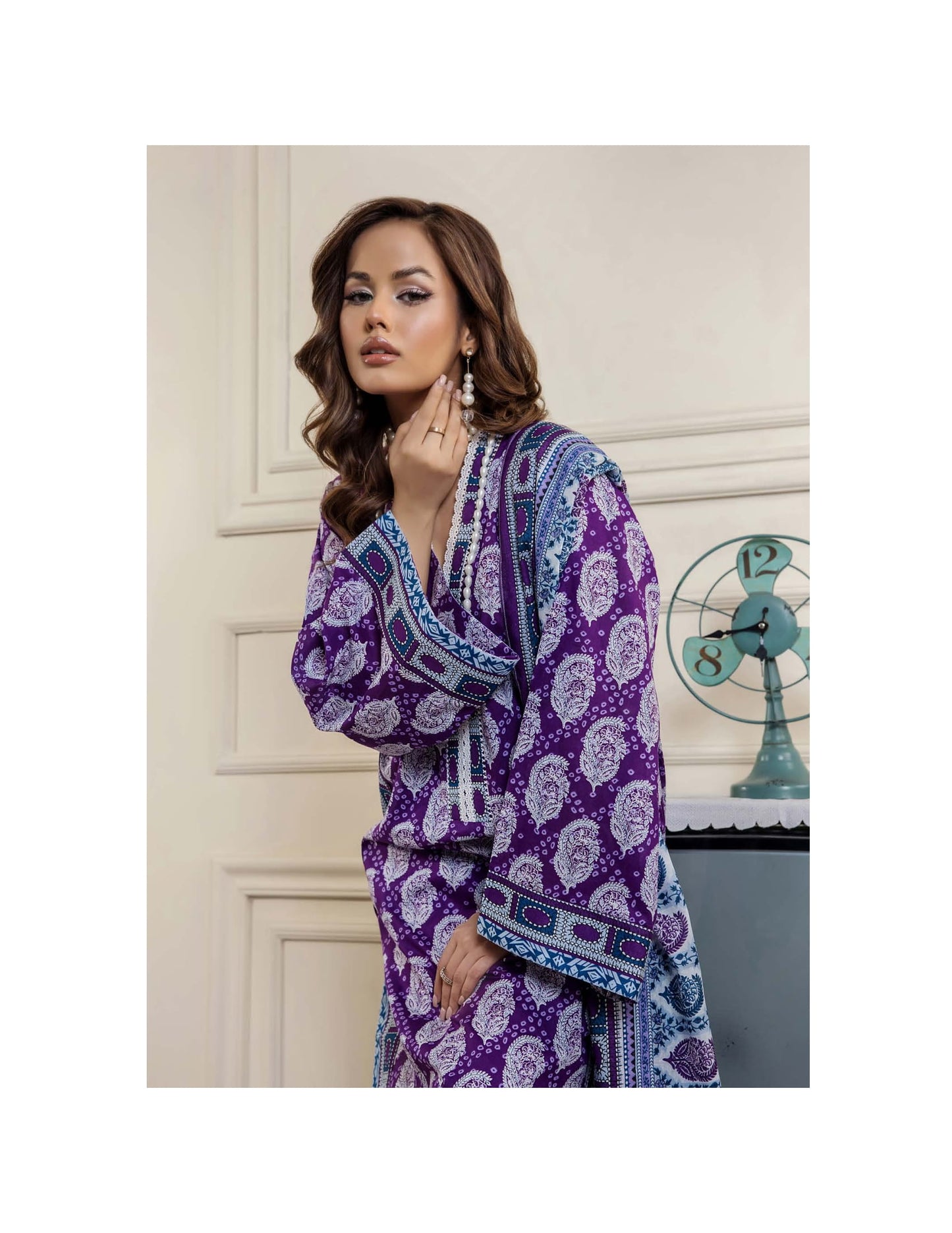 PARAHA UNSTITCHED 3 PIECE PRINTED LAWN COLLECTION VOL-24
