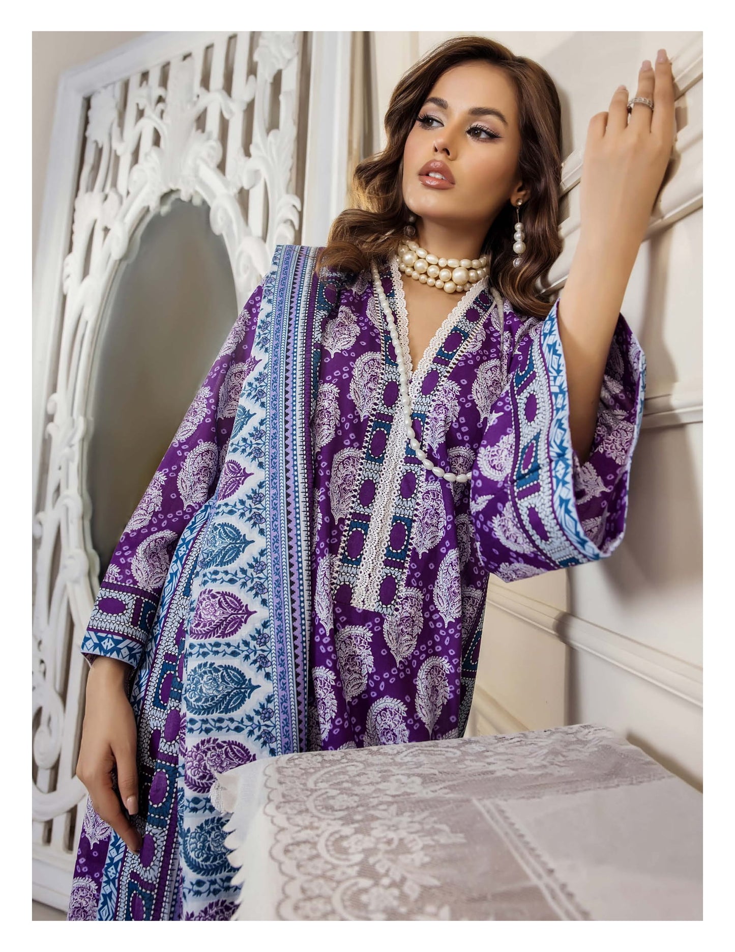 PARAHA UNSTITCHED 3 PIECE PRINTED LAWN COLLECTION VOL-24