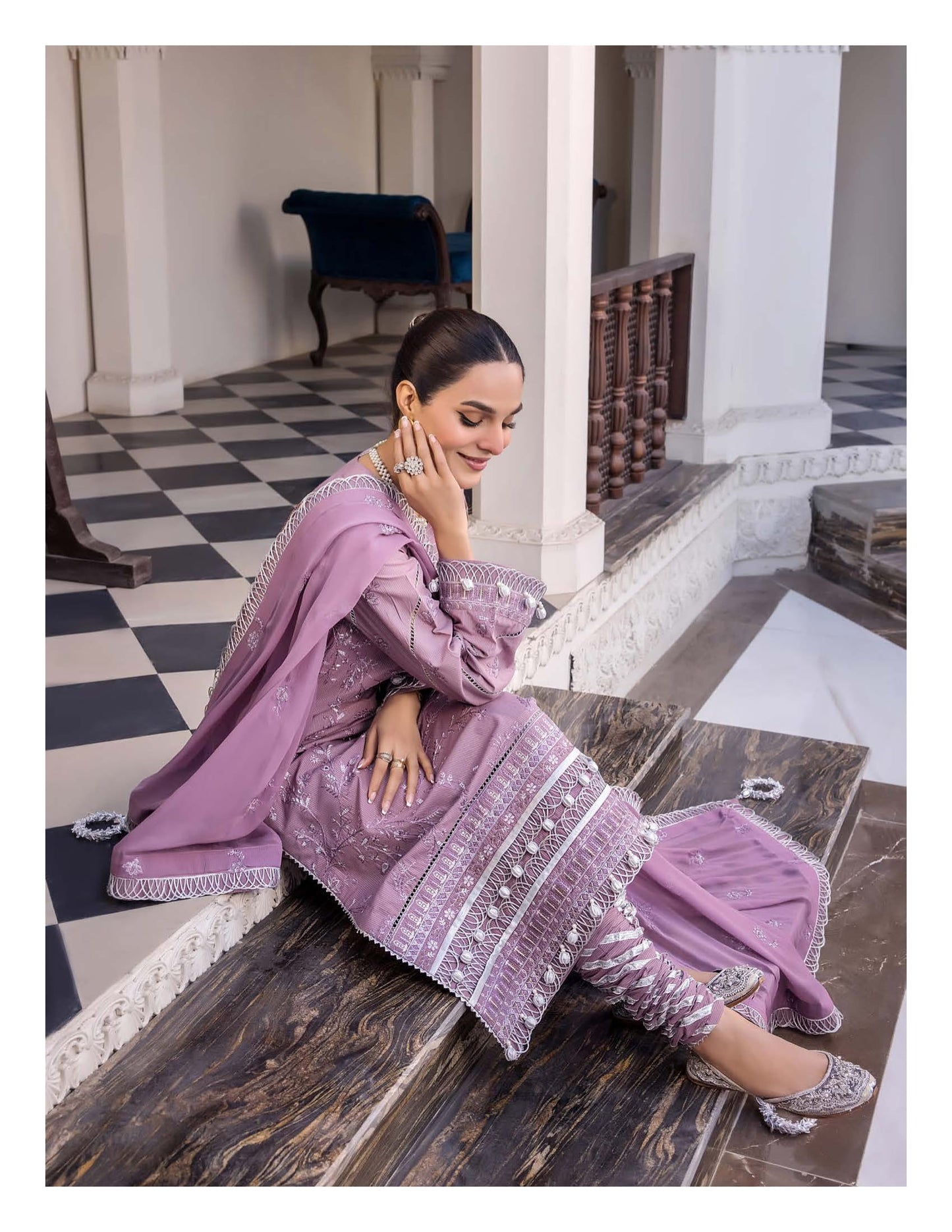 MERYL VOLUME 2 UNSTITCHED LAWN EMBROIDERED COLLECTION