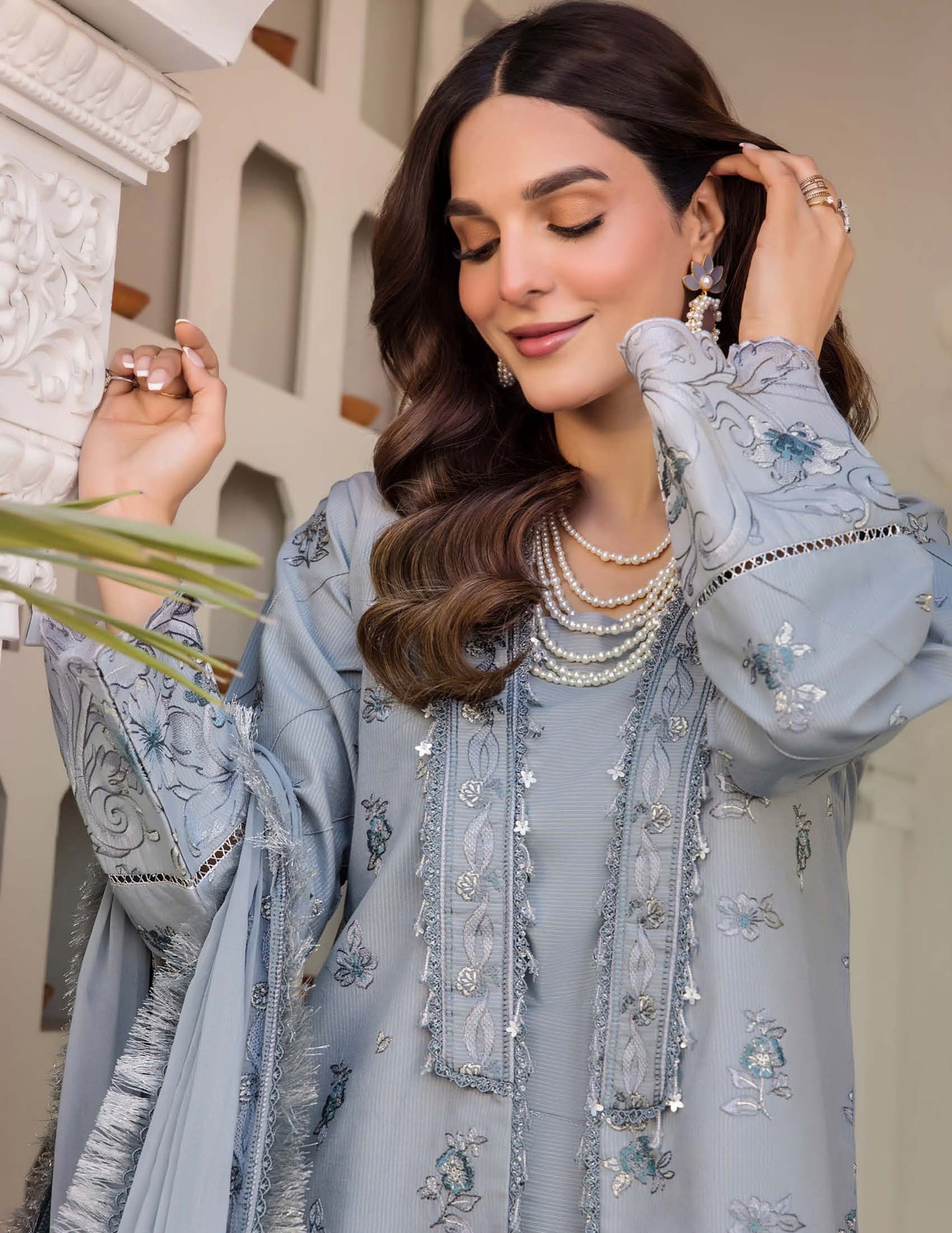MERYL VOLUME 2 UNSTITCHED LAWN EMBROIDERED COLLECTION