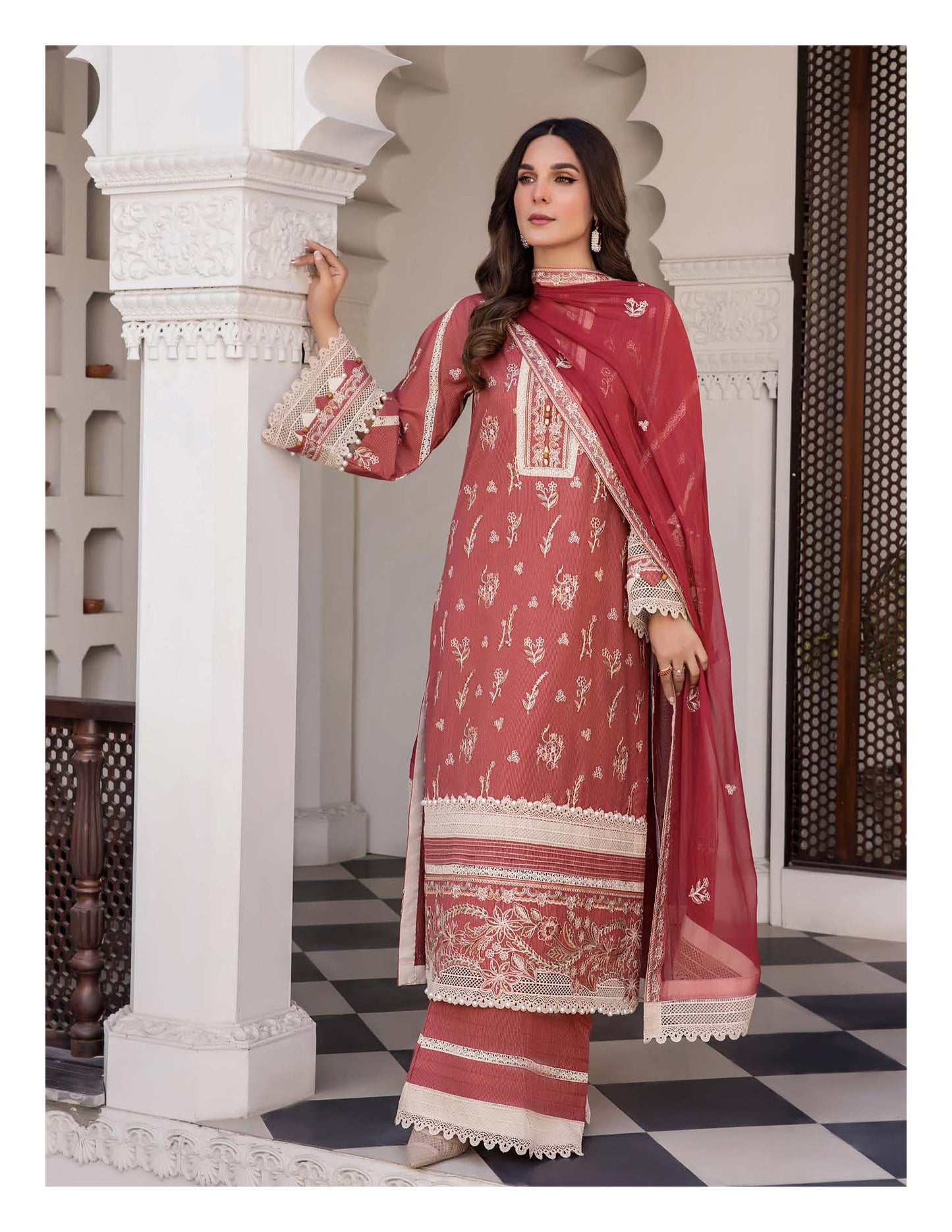 MERYL VOLUME 2 UNSTITCHED LAWN EMBROIDERED COLLECTION