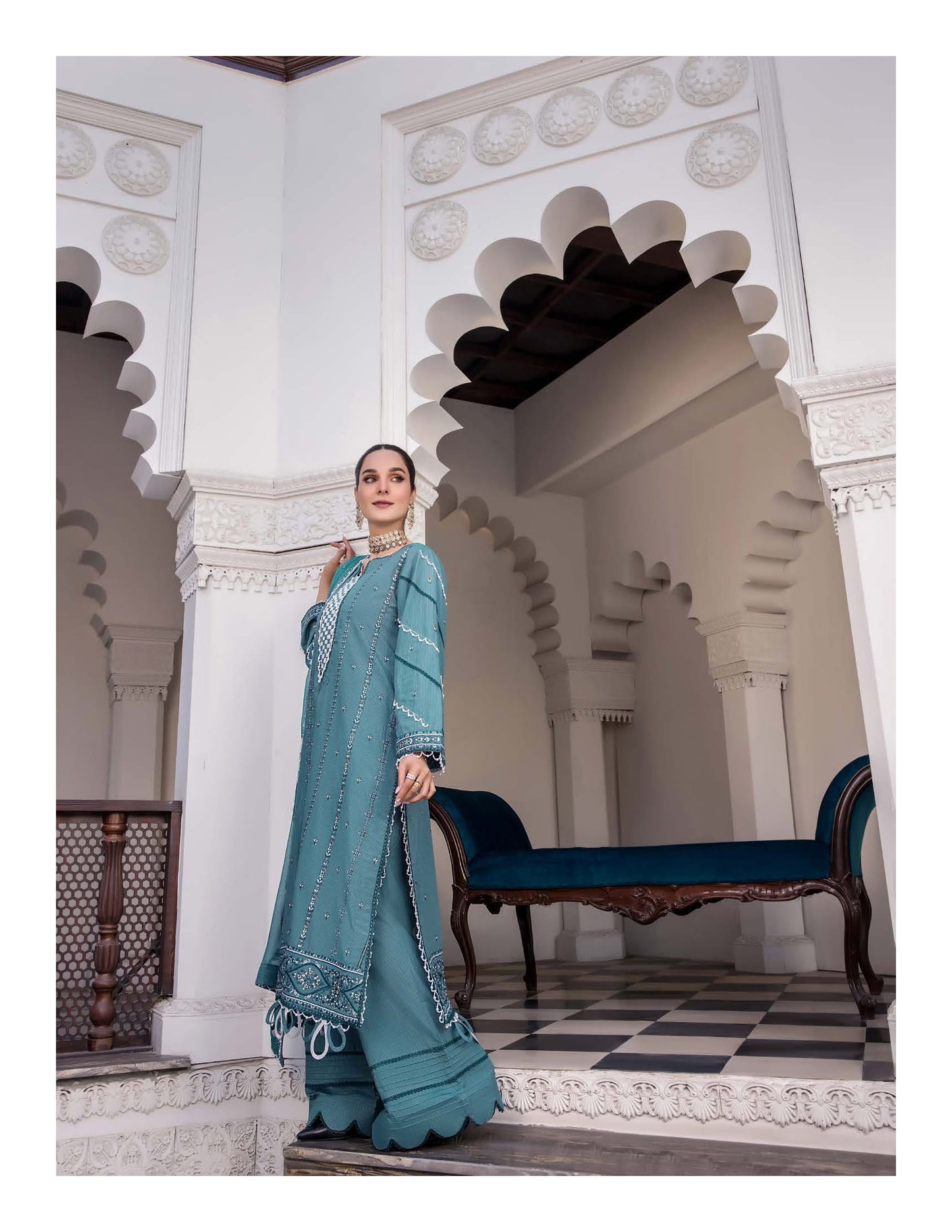 MERYL VOLUME 2 UNSTITCHED LAWN EMBROIDERED COLLECTION