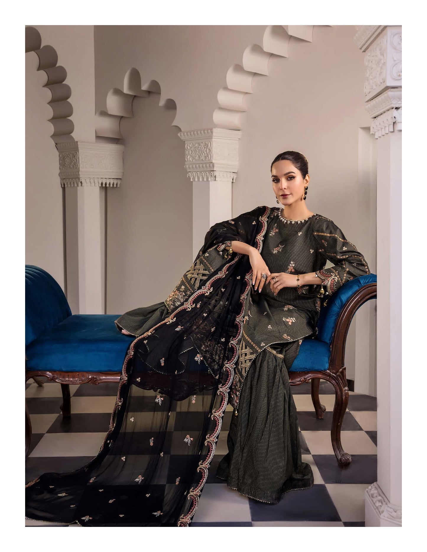 MERYL VOLUME 2 UNSTITCHED LAWN EMBROIDERED COLLECTION