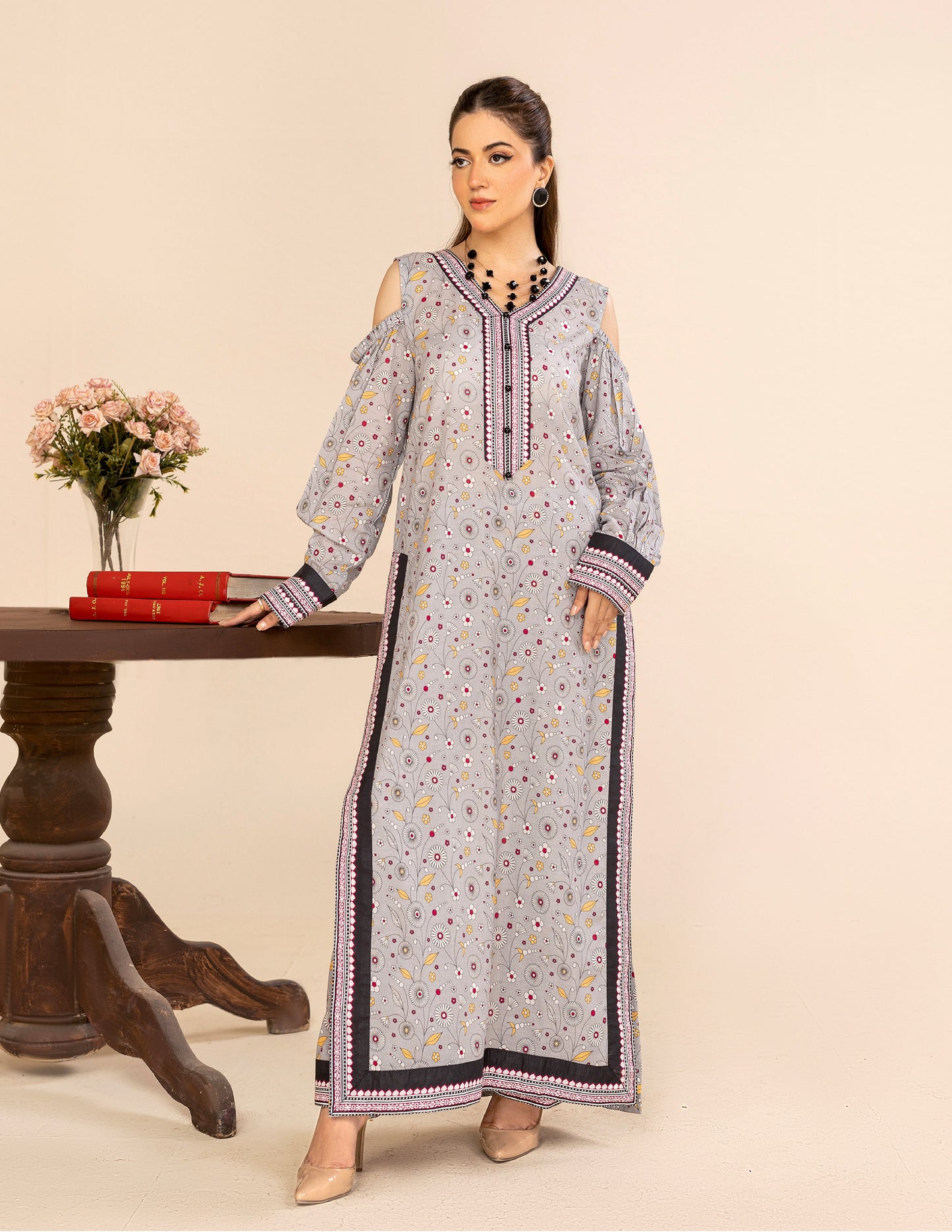 ORLA UNSTITCED 2 PCS PRINTED LAWN COLLECTION VOL 12