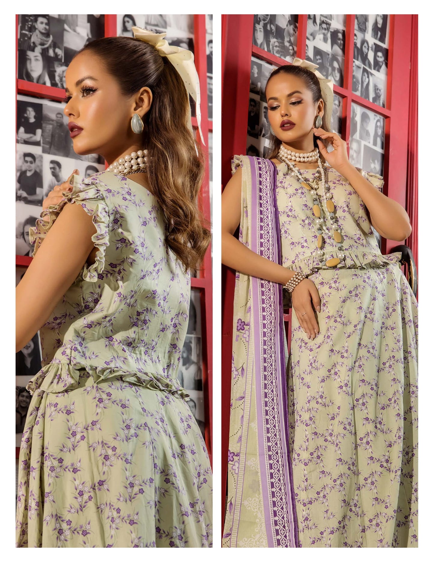 PARAHA UNSTITCHED 3 PIECE PRINTED LAWN COLLECTION VOL-24