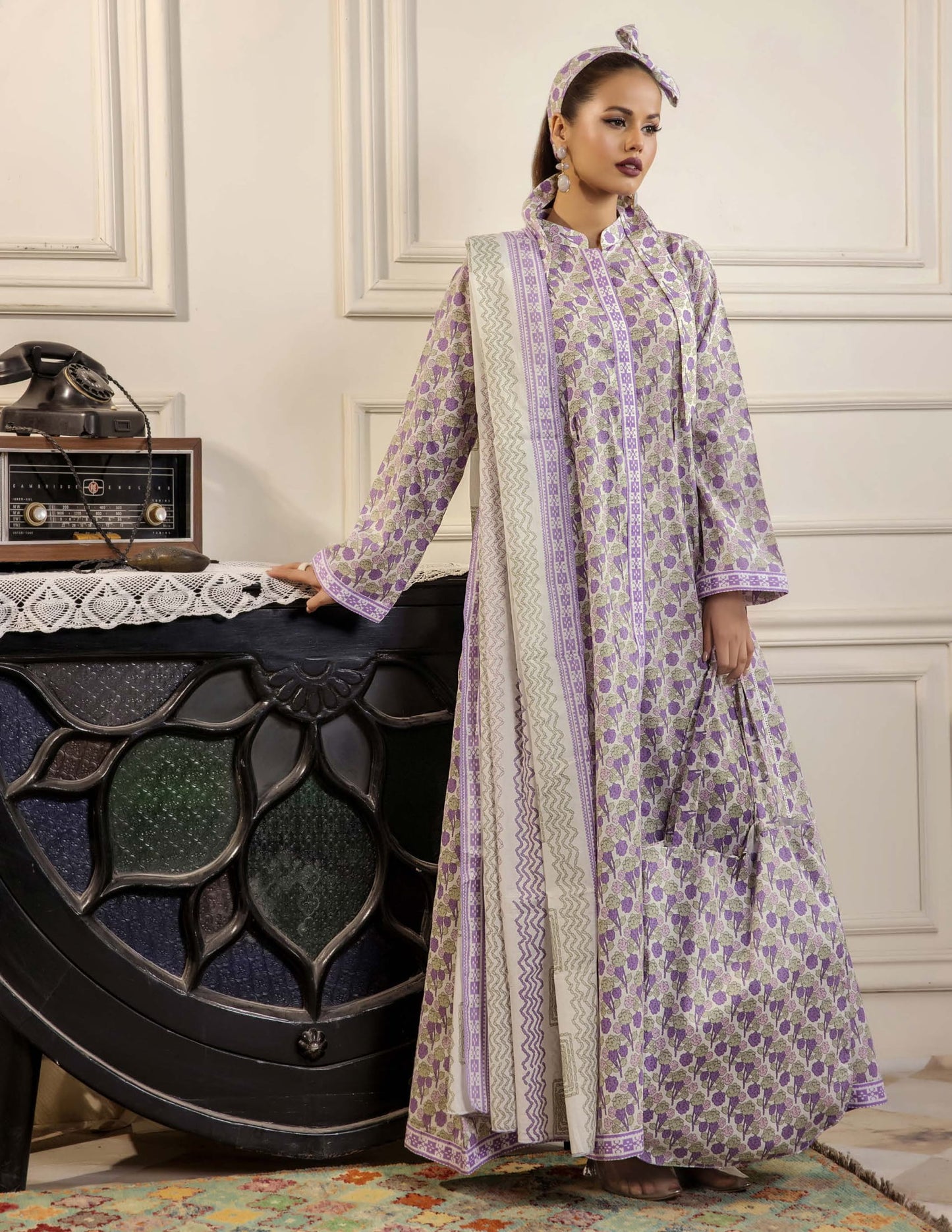 PARAHA UNSTITCHED 3 PIECE PRINTED LAWN COLLECTION VOL-24