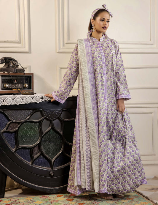 PARAHA UNSTITCHED 3 PIECE PRINTED LAWN COLLECTION VOL-24