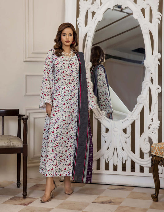 PARAHA UNSTITCHED 3 PIECE PRINTED LAWN COLLECTION VOL-24
