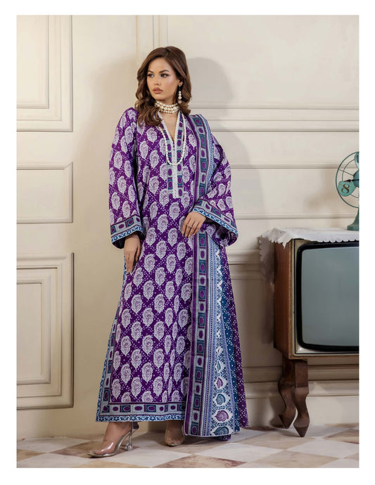 PARAHA UNSTITCHED 3 PIECE PRINTED LAWN COLLECTION VOL-24