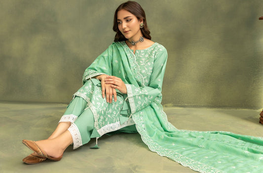 ARFA UNSTITCHED 3 PCS EMBROIDERED COLLECTION