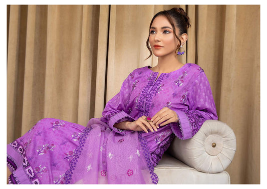 BLISS UNSTITCHED EMBROIDERED 3PCS COLLECTION