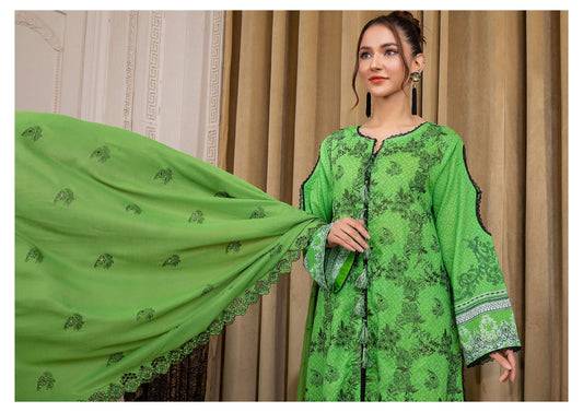 BLISS UNSTITCHED EMBROIDERED 3PCS COLLECTION