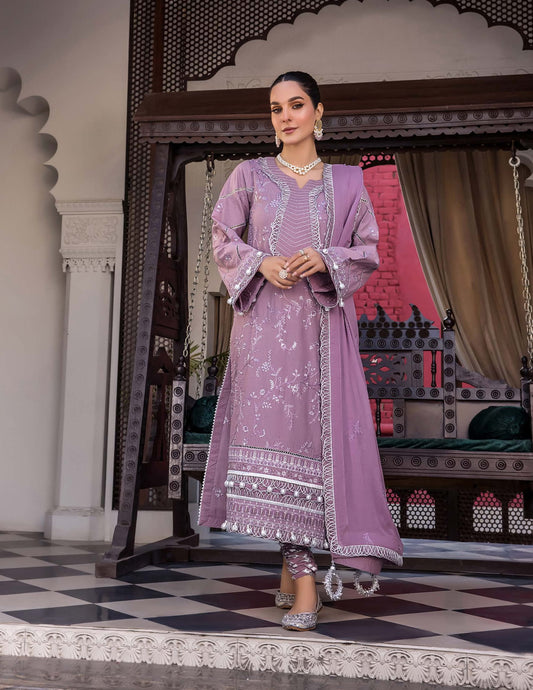 MERYL VOLUME 2 UNSTITCHED LAWN EMBROIDERED COLLECTION