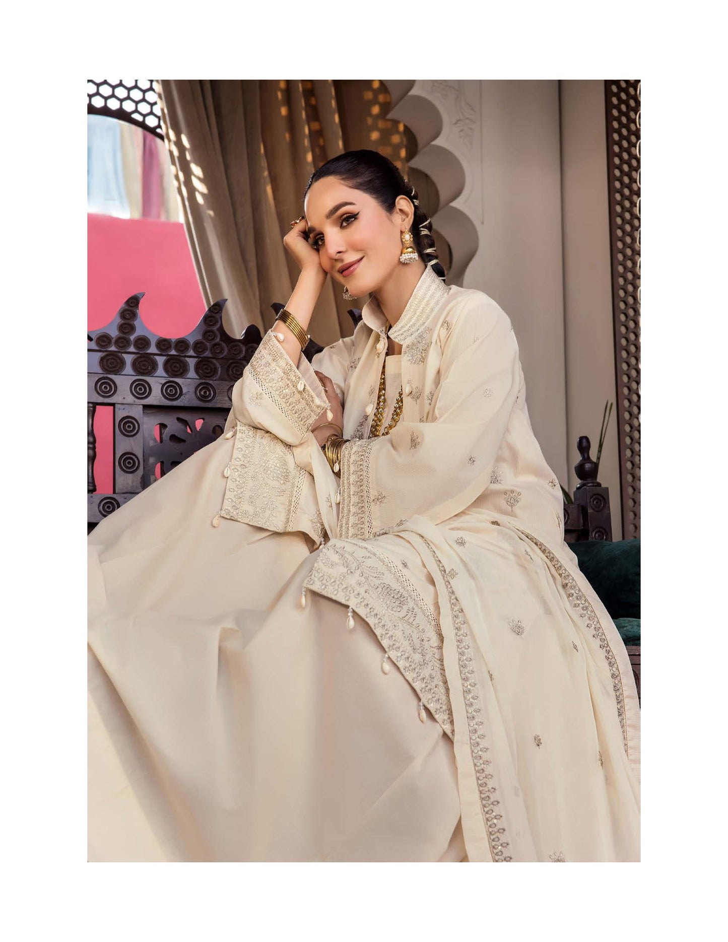 MERYL VOLUME 2 UNSTITCHED LAWN EMBROIDERED COLLECTION