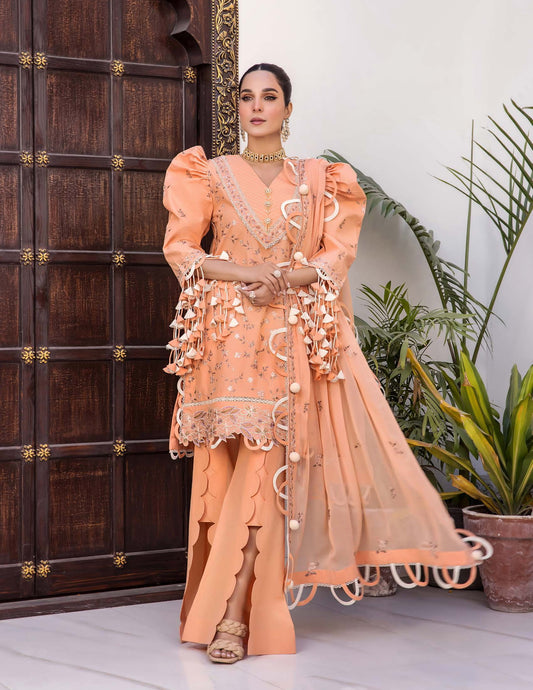 MERYL VOLUME 2 UNSTITCHED LAWN EMBROIDERED COLLECTION