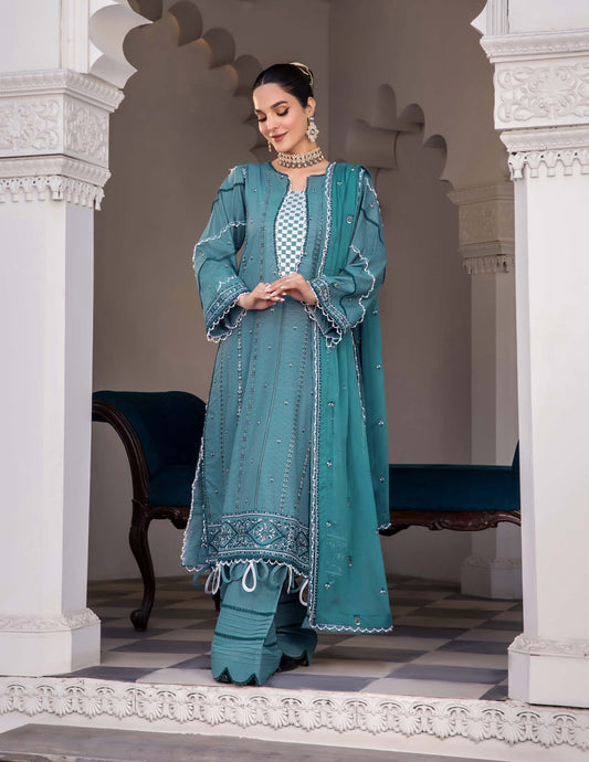 MERYL VOLUME 2 UNSTITCHED LAWN EMBROIDERED COLLECTION