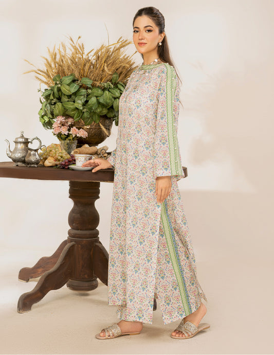 ORLA UNSTITCED 2 PCS PRINTED LAWN COLLECTION VOL 12