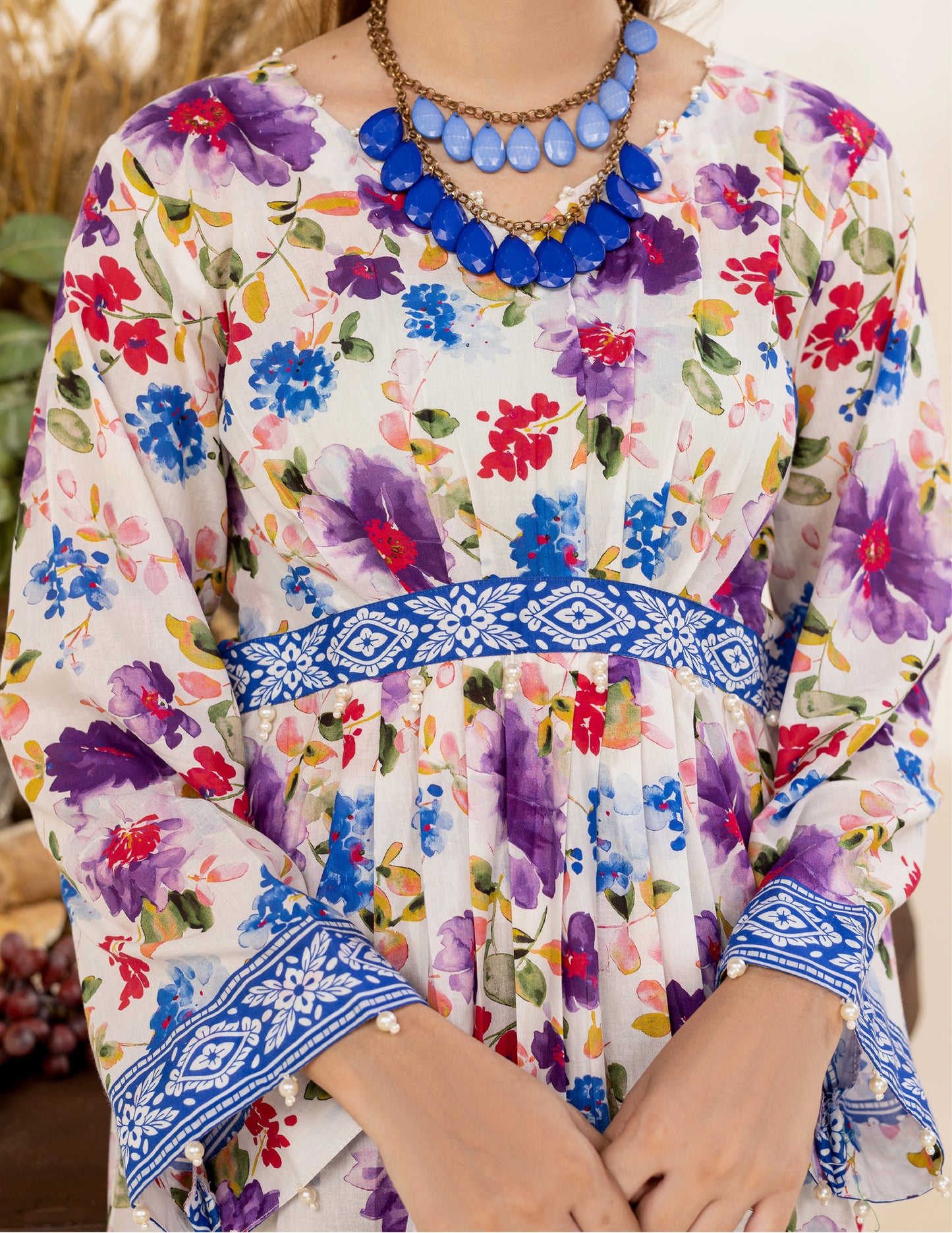 ORLA UNSTITCED 2 PCS PRINTED LAWN COLLECTION VOL 12