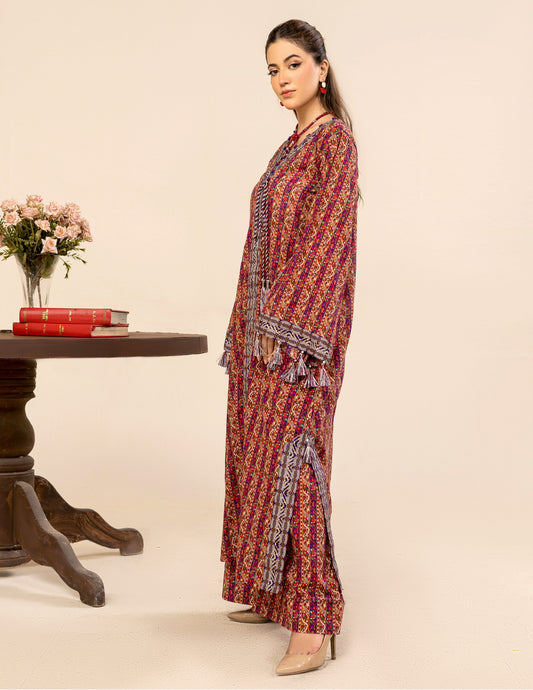 ORLA UNSTITCED 2 PCS PRINTED LAWN COLLECTION VOL 12