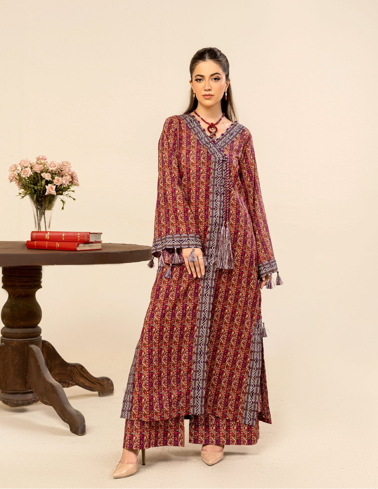 ORLA UNSTITCED 2 PCS PRINTED LAWN COLLECTION VOL 12